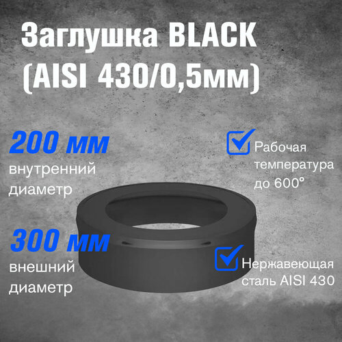    BLACK (AISI 430/0,5) (200300)   -     -,    