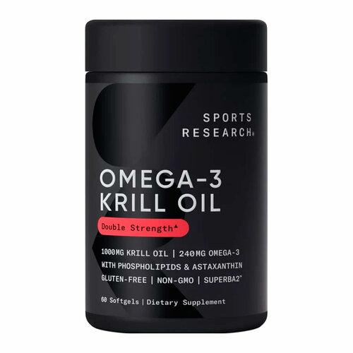    Sports Research Antarctic krill oil, 110 , 60 .   -     -,    