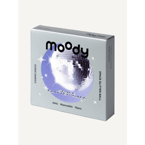     Moody Cosmo Disco, 10 ., R 8,5, D -3,75, Space Glitter Ball, 1 .   -     -,    