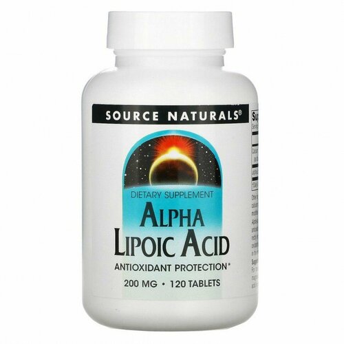   Alpha Lipoic Acid, Sourse Naturals,   , 200  120    -     -,    