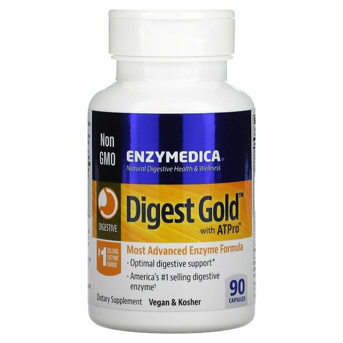   Enzymedica Digest gold with ATPro 90 caps /      90    -     -,    