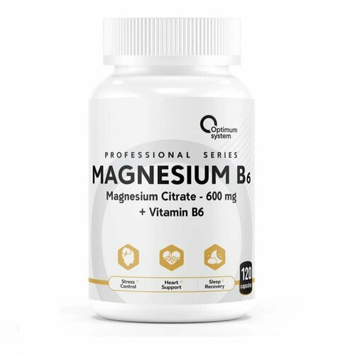   Optimum System Magnesium B6 120  (Optimum System)   -     -,    