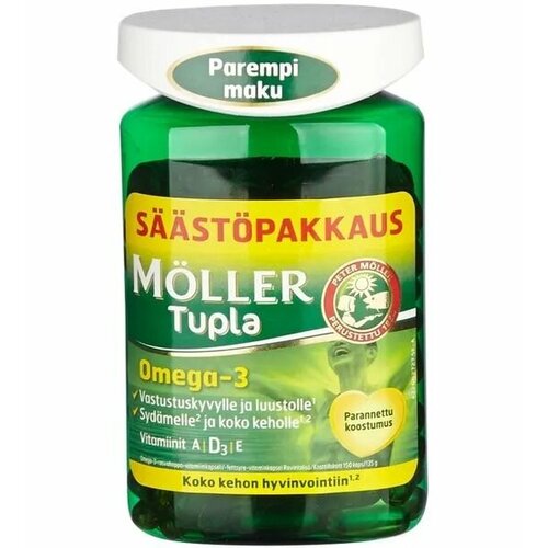   Omega-3 MOLLER TUPLA 160 .       orkla   -     -,    