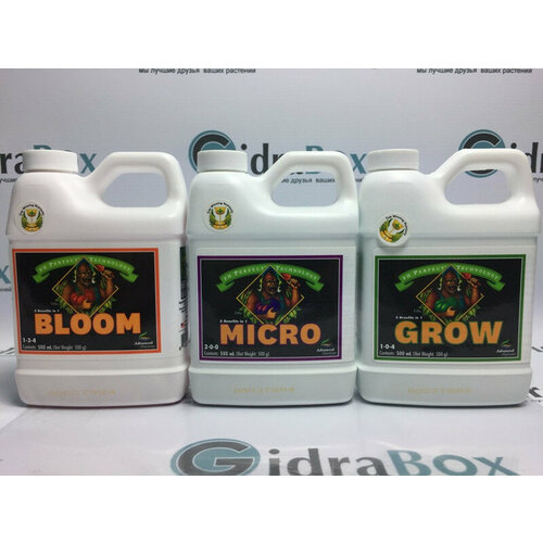     pH Perfect (Grow+Bloom+Micro) Advanced Nutrients 3x0,5    -     -,    