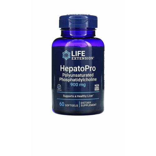     LIFE EXTENSION HepatoPro Polyunsaturated Phosphatidycholine 900 mg 60    -     -,    