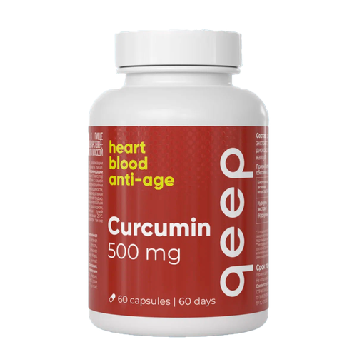   Qeep Health Curcumin ., 100 , 60 .   -     -,    