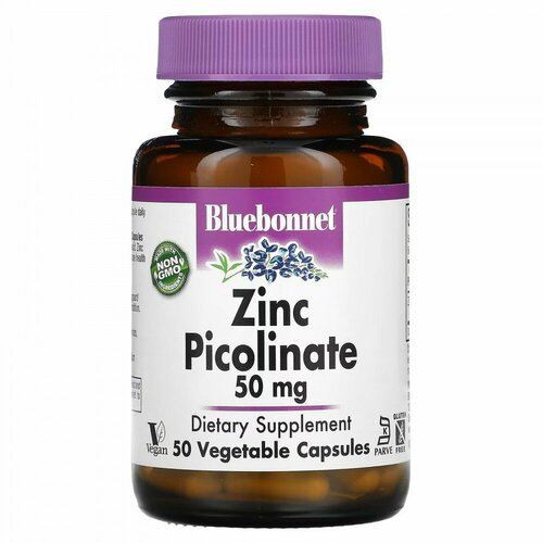   Bluebonnet Nutrition Zinc Picolinate 50  50   /     -     -,    