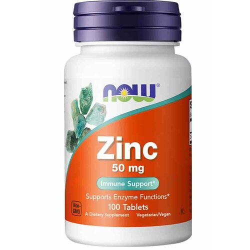   NOW  NOW Zinc Gluconate 50mg 100 .   -     -,    