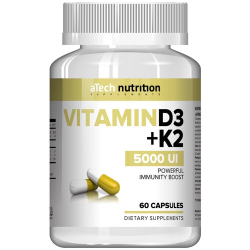   Vitamin D3+K2 ., 37 , 60 .   -     -,    