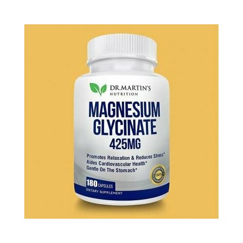   Magnesium Glycinate, Dr. Martin's,   180  425   -     -,    