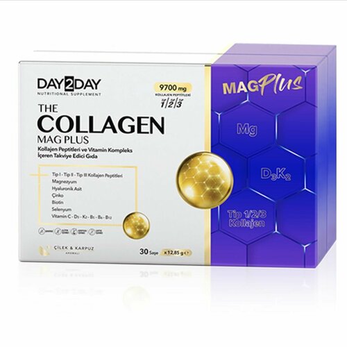   Day 2 Day Collagen Mag Plus,  + . 30 . ORZAX.    -     -,    