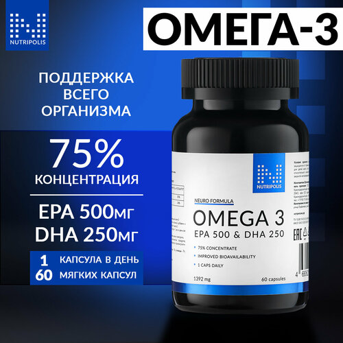   -3 75% 750 EPA&DHA NUTRIPOLIS,  ,  , 60 ,     -     -,    