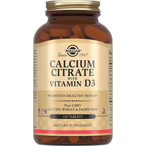   Solgar Calcium Citrate with Vitamin D3  120    -     -,    