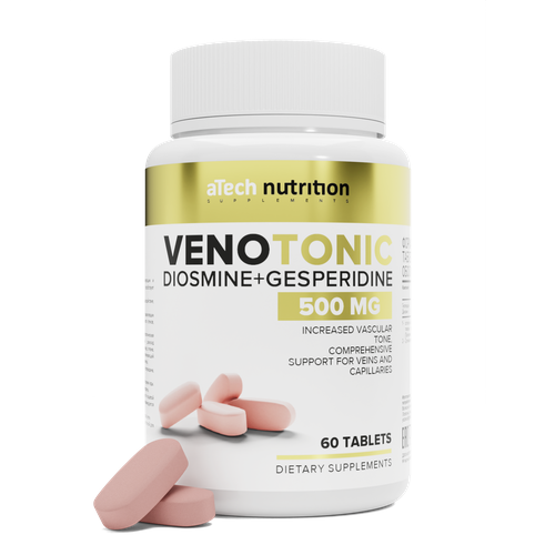    + / VENOTONIC 500  aTech nutrition 60    -     -,    