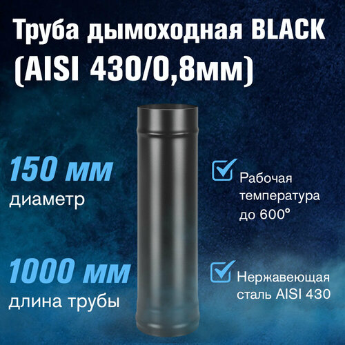    BLACK (AISI 430/0,8) L-1 (150)   -     -,    