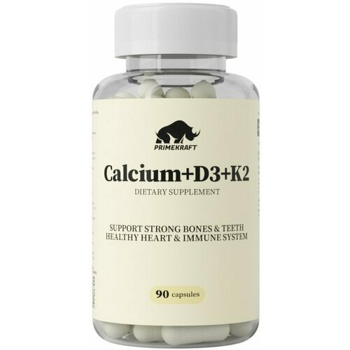     Prime Kraft Calcium+D3+K2 (90 )   -     -,    