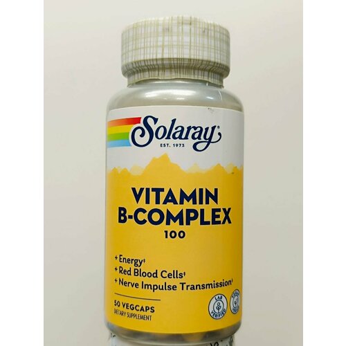   Solaray B-Complex 100 with Aloe Vera (   B   ) 50     -     -,    