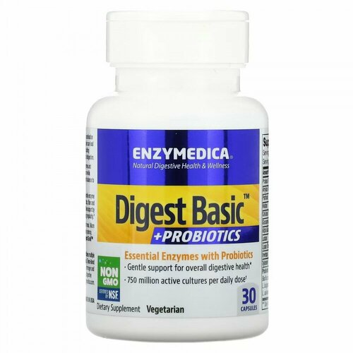   Enzymedica Digest Basic + Probiotics (   ) 30 ,   12/2024   -     -,    