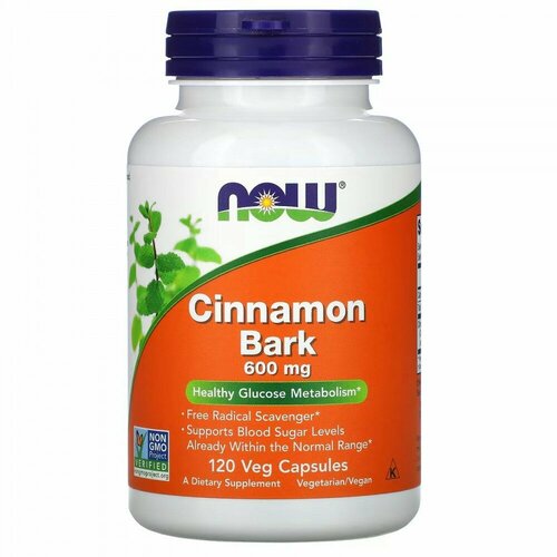   NOW Cinnamon Bark (  ) 600  120   (NOW)   09/2024   -     -,    