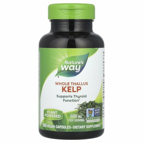   Nature's Way Kelp (   ) 600  180  (Nature's Way)   -     -,    