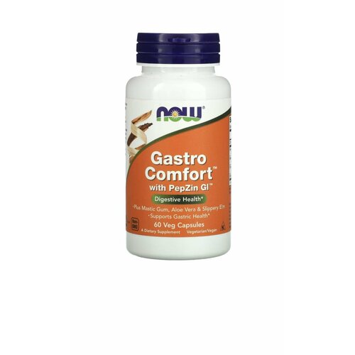           NOW Gastro Comfort with PepZin GI 60    -     -,    