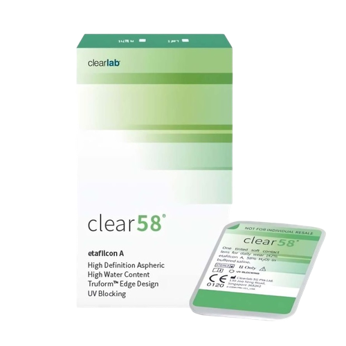     Clearlab Clear 58, 14 , 6 ., R 8,7, D -4,25, 1 .   -     -,    