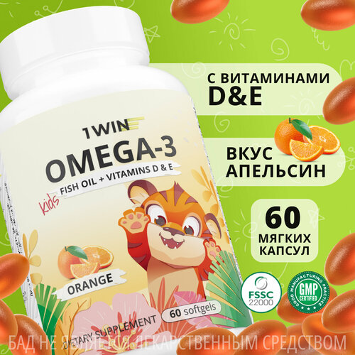     3  1WIN Omega-3   ,    3 (D)  ,   , 60    -     -,    