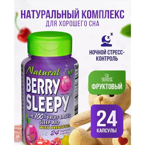     Natural Berry Sleepy The 100% fruit-based sleep aid, 24    -     -,    