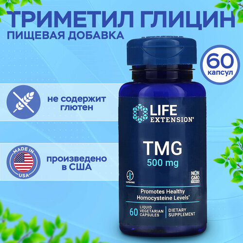   500 . Life Extension TMG 60 ,  