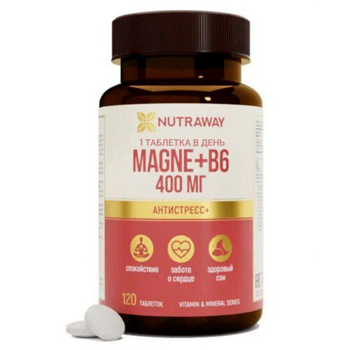   Nutraway Magne + B6 ., 120 .   -     -,    