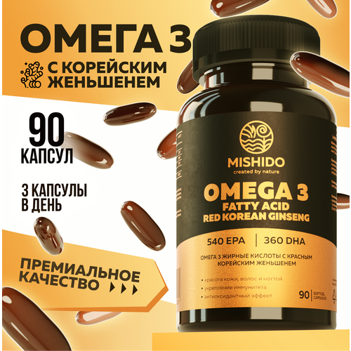    3 +    MISHIDO, 90    1000 Omega 3   -     -,    