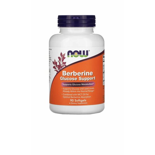        NOW Berberine Glucose Support 90    -     -,    