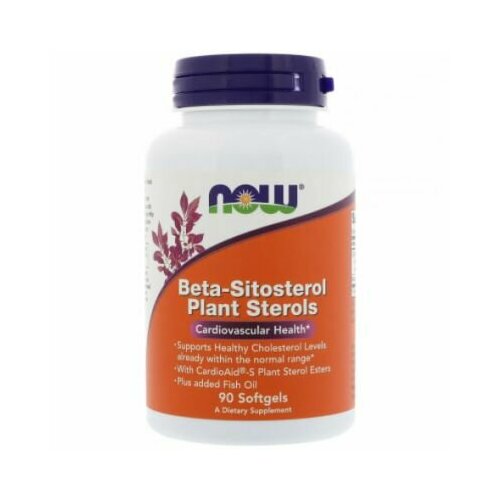   NOW Beta-Sitosterol Plant Sterols (90 . )   -     -,    