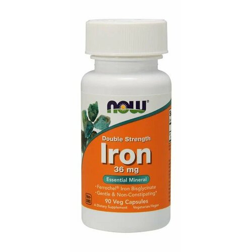   Now Double Strength Iron 36 mg   -     -,    