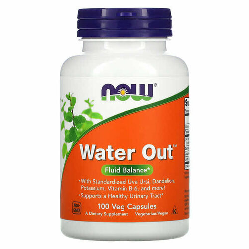   Now Foods, Water Out,  , 100     -     -,    