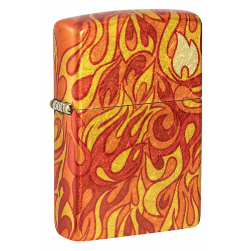    ZIPPO Fire   540 Tumbled Brass, /, , 38x13x57    -     -,    