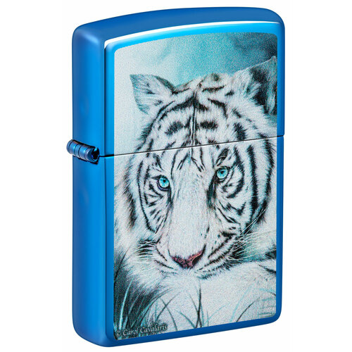    ZIPPO White Tiger   High Polish Blue, /, , 38x13x57    -     -,    