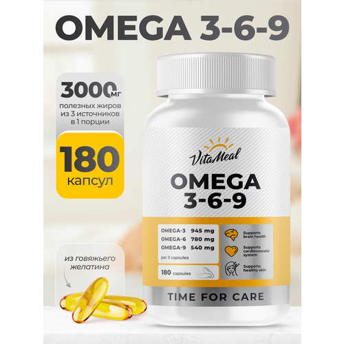    3-6-9 VitaMeal Omega 3 6 9,  , 180 ,      -     -,    