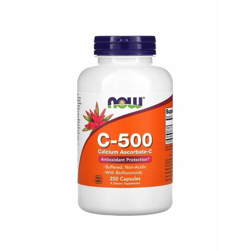         C-500 Calcium Ascorbate-C 500  Now Foods 250    -     -,    