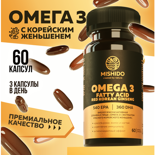    3 +    MISHIDO, 60    1000 Omega 3   -     -,    