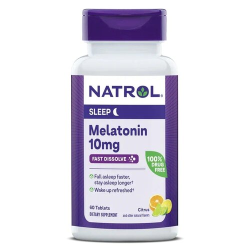   Melatonin Fast Dissolve ., 10 , 50 , 60 .,    -     -,    