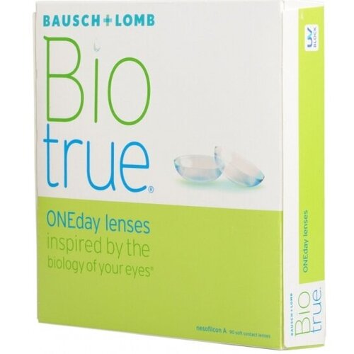     Bausch & Lomb Biotrue ONEday, 90 ., R 8,6, D -3,75, 1 .   -     -,    