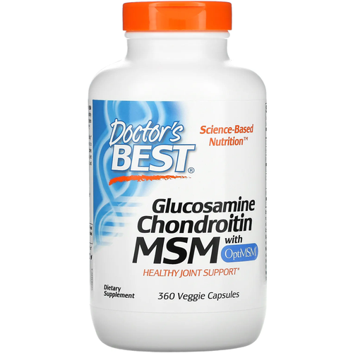    Doctor's Best Glucosamine, Chondroitin with MSM OptiMSM, 480 , 480 , 360 .   -     -,    