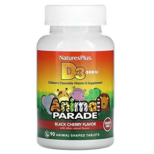   Natures Plus Source of Life, Animal Parade,  D3,  ,    , 12,5  (500 ) 90     -     -,    