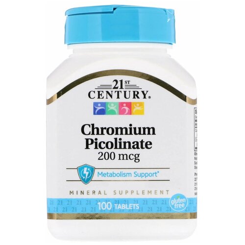    21st Century Chromium Picolinate 200 , 80 , 200 , 100 .   -     -,    