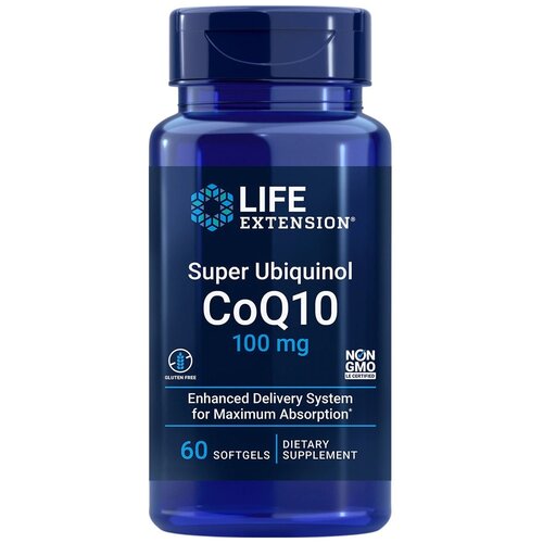 Super Ubiquinol CoQ10 100  60  (Life Extension),  