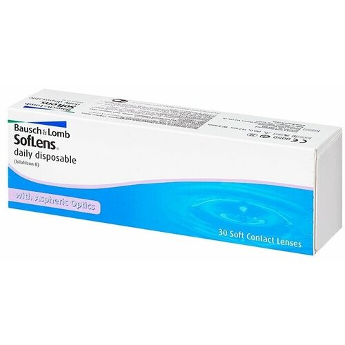     Bausch & Lomb Soflens Daily Disposable, 30 ., R 8,6, D -2,25   -     -,    