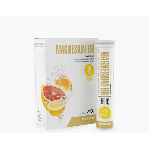   Maxler Magnesium B6 20     -     -,    