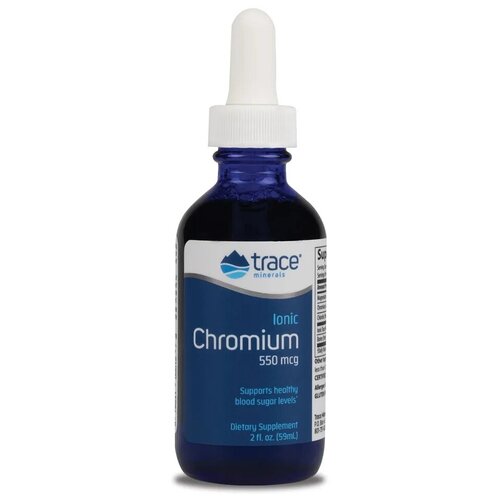   Trace Mineral Ionic Chromium 550 mcg 59 ml   -     -,    