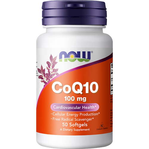   NOW Foods CoQ10 100 mg 50    -     -,    